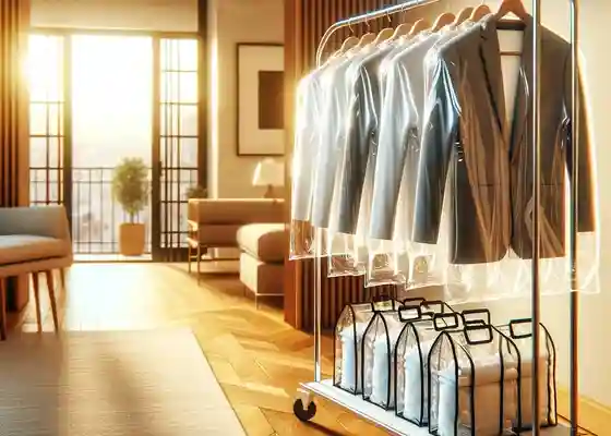 Livrare haine curate la domiciliu — Pasul 4 ELISSE